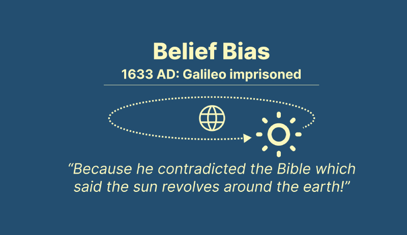 Featured image of post Cognitive Biases - Part 07: Belief Bias