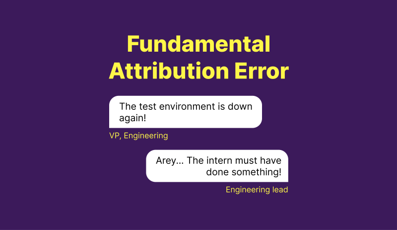 Featured image of post Cognitive Biases - Part 02: Fundamental Attribution Error